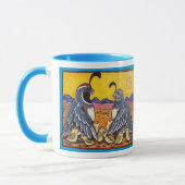 ウイルファミリーベビーチクスサウスウエストモーニングサンライズ マグカップ (左)