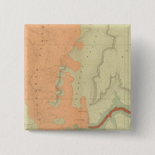 ウインカレット高原南半分の地図 缶バッジ (正面)