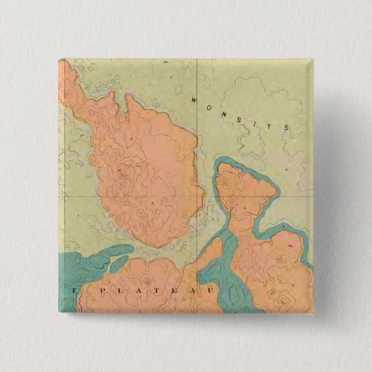 ウインカレット高原地図 缶バッジ (正面)