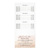 ウインクエレガントまつ毛と眉毛の輝き ラックカード (裏面)