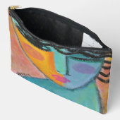 ウインクオリジナル抽象芸術アート アクセサリーポーチ (見開き)