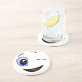 ウインクスマイリーフェイス コースター (側面)