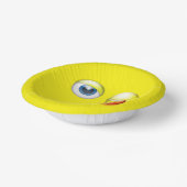 ウインク吹キス絵文字 ペーパーボウル (傾斜あり)