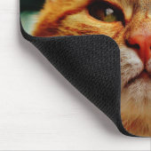 ウインク子猫 マウスパッド (コーナー)