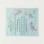 ウイングス生まれルーミ引用文 タペストリー (正面(横))