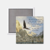 ウイングズアースイーグルイザヤ40:31 マグネット (正面/裏面)