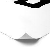 ウイングチュンカンフー中国の書道 ポスター (角)