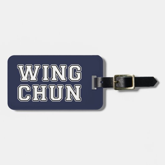 ウイングチュン ラゲッジタグ (正面横)