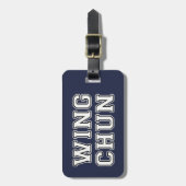 ウイングチュン ラゲッジタグ (正面縦)