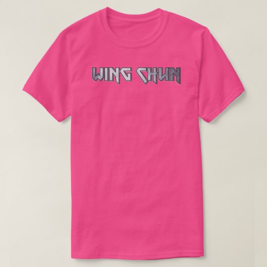 ウイングチュン Tシャツ (デザイン正面)