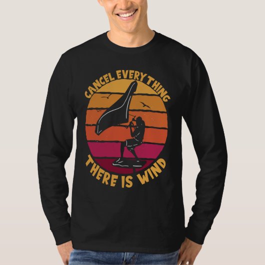 ウイングフォイル キャンセル すべて 風 ウイング フォイル Tシャツ (正面)