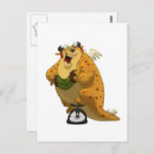 ウイング・テール・ユニコーン主義者のはがき ポストカード (正面/裏面)