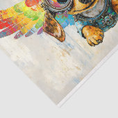 ウイングAV8デクページ付き可愛いスチームパンクダックスシュント 薄葉紙 (詳細)