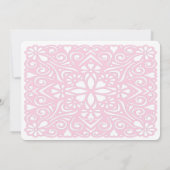 ウインソウルスピリットピンク宗教招待状 招待状 (裏面)