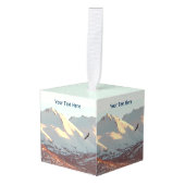 ウインターイーグル キューブオーナメント (正面アングル)