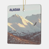 ウインターイーグル セラミックオーナメント (左)