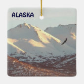 ウインターイーグル セラミックオーナメント (裏面)