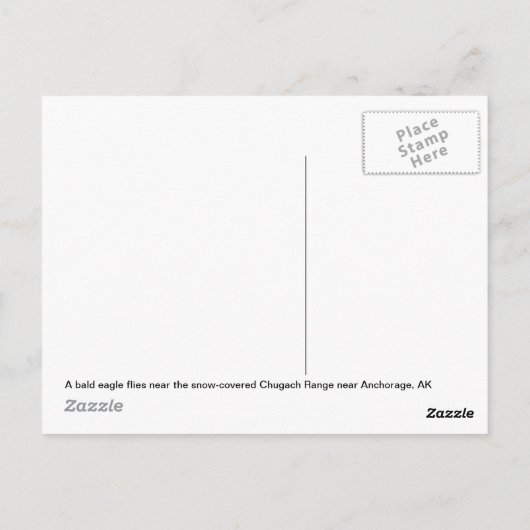 ウインターイーグル ポストカード (裏面)