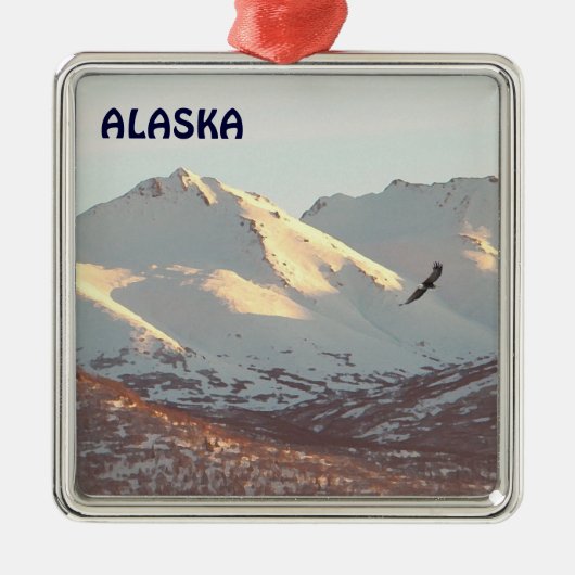 ウインターイーグル メタルオーナメント (正面)