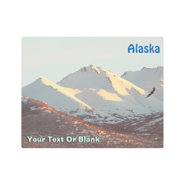 ウインターイーグル メタルプリント (正面)