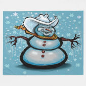 ウインターカウボーイ フリースブランケット (正面(横))