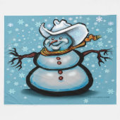 ウインターカウボーイ フリースブランケット (正面(横))