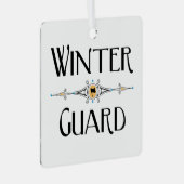 ウインターガード装飾線 メタルオーナメント (正面右)