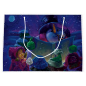 ウインタータイ読ム絵画ズ ラージペーパーバッグ (正面)