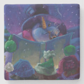 ウインタータイ読ム ストーンコースター (正面)