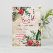 ウインターブライダルシャワーブランチ&バブルリークリスマス 招待状 (スタンド正面)