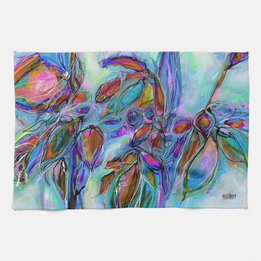 ウインターベリーキッチンタオル キッチンタオル (横)