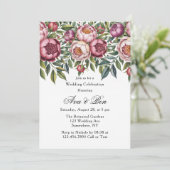 ウインターベリープリムロ絵を描スフローラ結婚ズ 招待状 (スタンド正面)