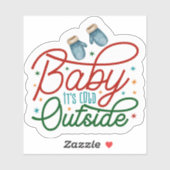 ウインターミッテカラフルンホリデーステッカー シール (シート)