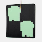 ウインターミント10 | MERRY CHRISTMAS | m3galleryStudio セラミックオーナメント (左)