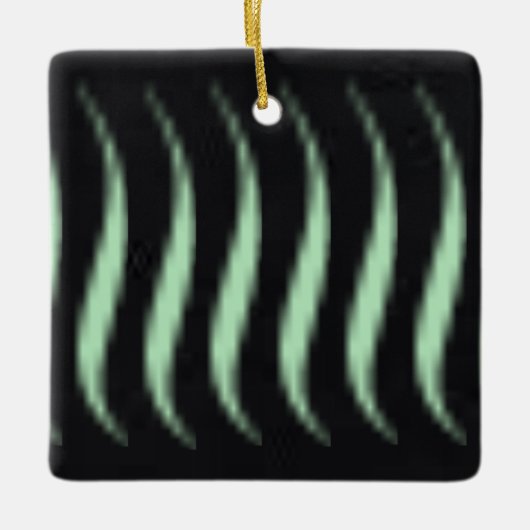 ウインターミント2 | MERRY CHRISTMAS | m3galleryStudio セラミックオーナメント (正面)