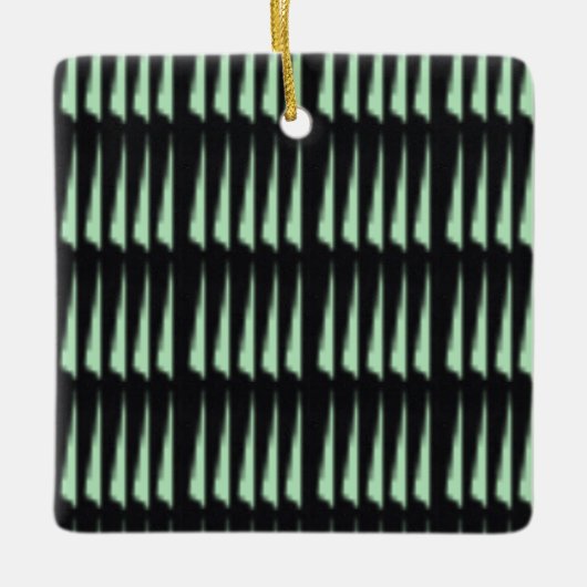 ウインターミント4 | MERRY CHRISTMAS | m3galleryStudio セラミックオーナメント (正面)