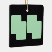 ウインターミント5 | MERRY CHRISTMAS | m3galleryStudio セラミックオーナメント (右)