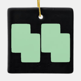 ウインターミント5 | MERRY CHRISTMAS | m3galleryStudio セラミックオーナメント