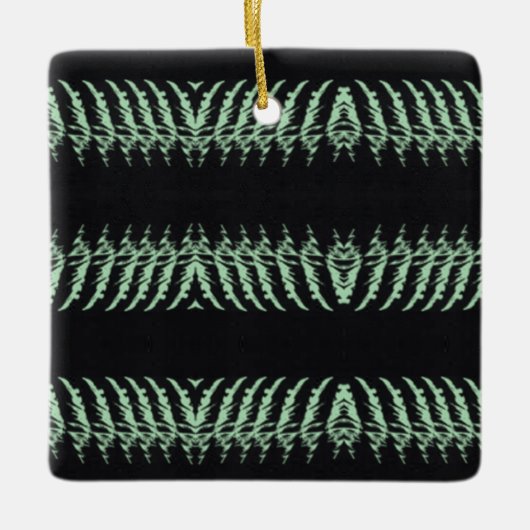 ウインターミント6 | MERRY CHRISTMAS | m3galleryStudio セラミックオーナメント (正面)