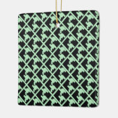 ウインターミント8 | MERRY CHRISTMAS | m3galleryStudio セラミックオーナメント (左)