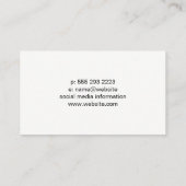 ウインチクレーン建築 | レンチ・ハンマー 名刺 (裏面)