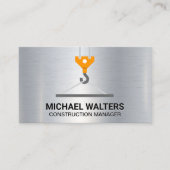 ウインチクレーン建築 名刺 (正面)