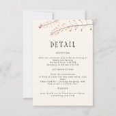 ウインドウイスパー付き踊り詳細カード 出欠カード (正面)