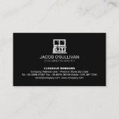 ウインドウウォッシャーハウスクリーニング 名刺 (正面)