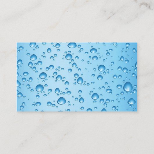 ウインドウスキージ用品クリーニングサービス 名刺 (裏面)