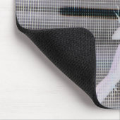 ウインドウスクリーン上のトカゲの陰影 マウスパッド (コーナー)