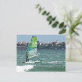 ウインドサーファー ポストカード (スタンド正面)
