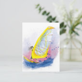 ウインドサーファー ポストカード (スタンド正面)