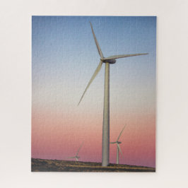 ウインドファームウインドエネルギーアットデュスクジグソーパズル ジグソーパズル