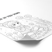 ウインドマットポスターの着色願い ポスター (角)